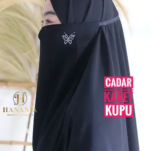 cadar karet sifon silk kupu