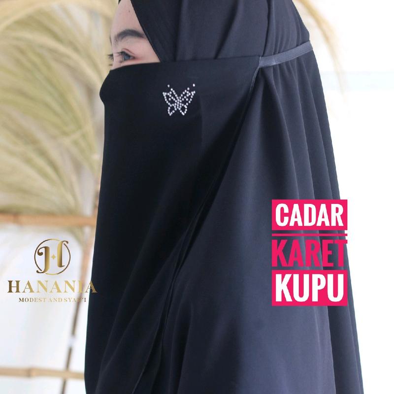 cadar karet sifon silk kupu 0