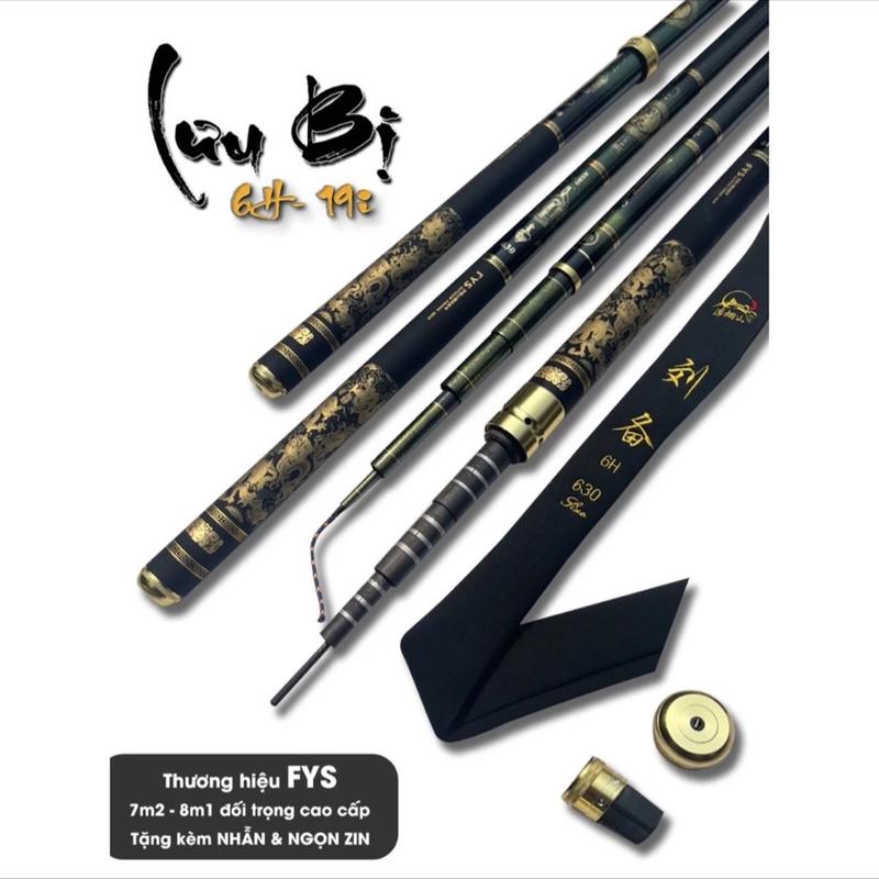  Cần câu lưu bị 2023 + 8 quà tặng: 1 ngọn phụ + 1 trục + 1 phao đèn kèm pin + 4 phao chuyên đài + 1 bộ thẻo 10 lưỡi Đi Câu Fishing Bắt Cá Câu Cá Ca Fish 