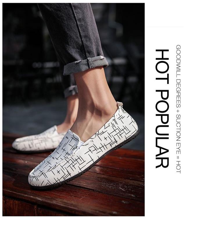 Product Introduction of Spring Men's Canvas Shoes Slip-on Lazy Tide Shoes Men's Korean Style Trendy Casual Shoes Breathable Old Beijing Cloth Shoes Men 17
