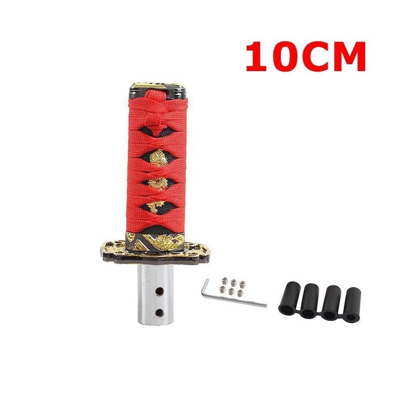 150/200mm JDM Katana shift knob Samurai Sword shift knob, with 4 adapters, suitable for most manual and automatic car decoration accessories 8