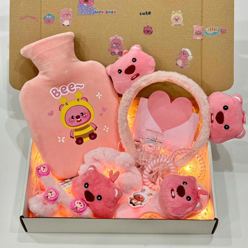 Hộp Quà Tặng Túi Chườm Bụng Loopy Dành Tặng Bạn Gái, Tặng Người Yêu, Bạn Bè Nhân Dịp Lễ, Sinh Nhật Dễ Thương Nhiều Chi Tiết setquatang  bangai