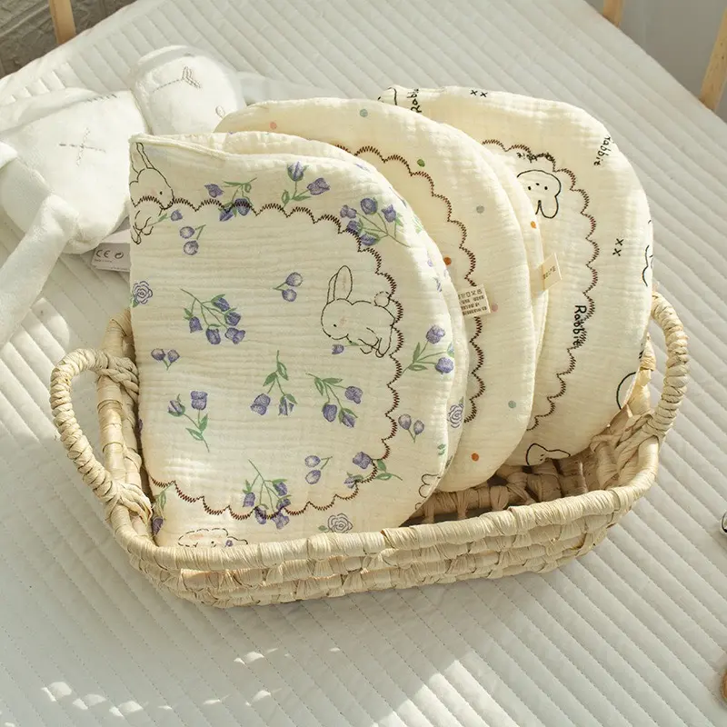 Gối Xô Muslin Trần Bông Quảng Châu Cho Bé Từ Sơ Sinh 1