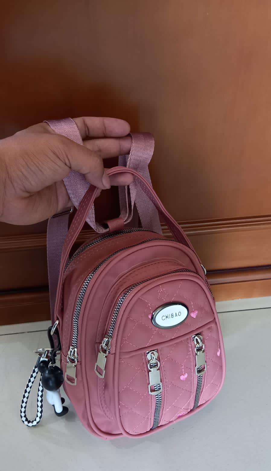 Bagpack Wanita Maura 3in1 2 Res Free Acc Uk 15x19cm  Backpack Ransel