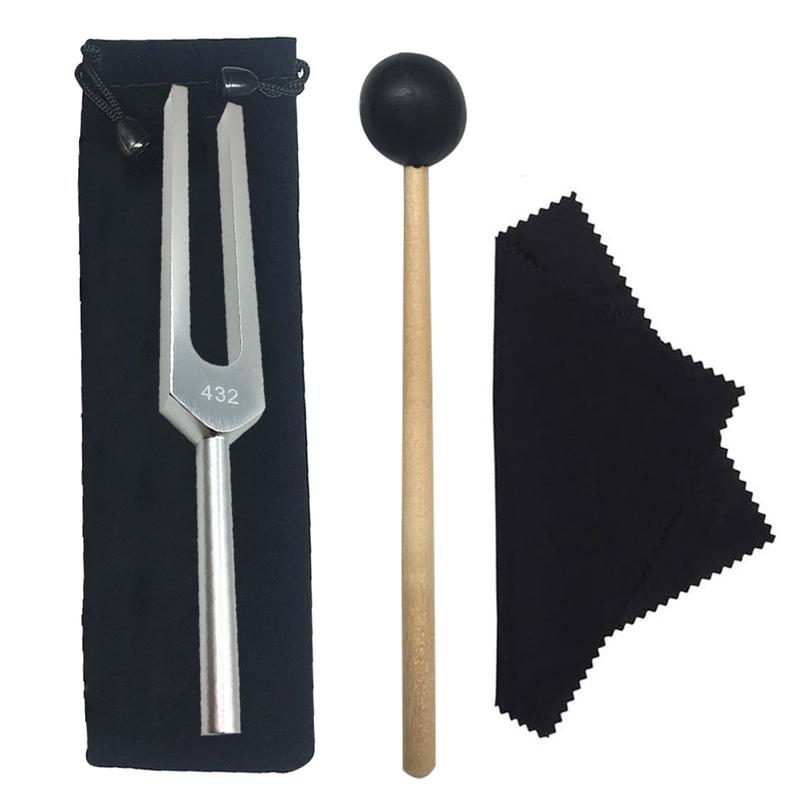 432 Hz Tuning Fork for Healing for w/ Silicone Mallet Storag - TikTok ...