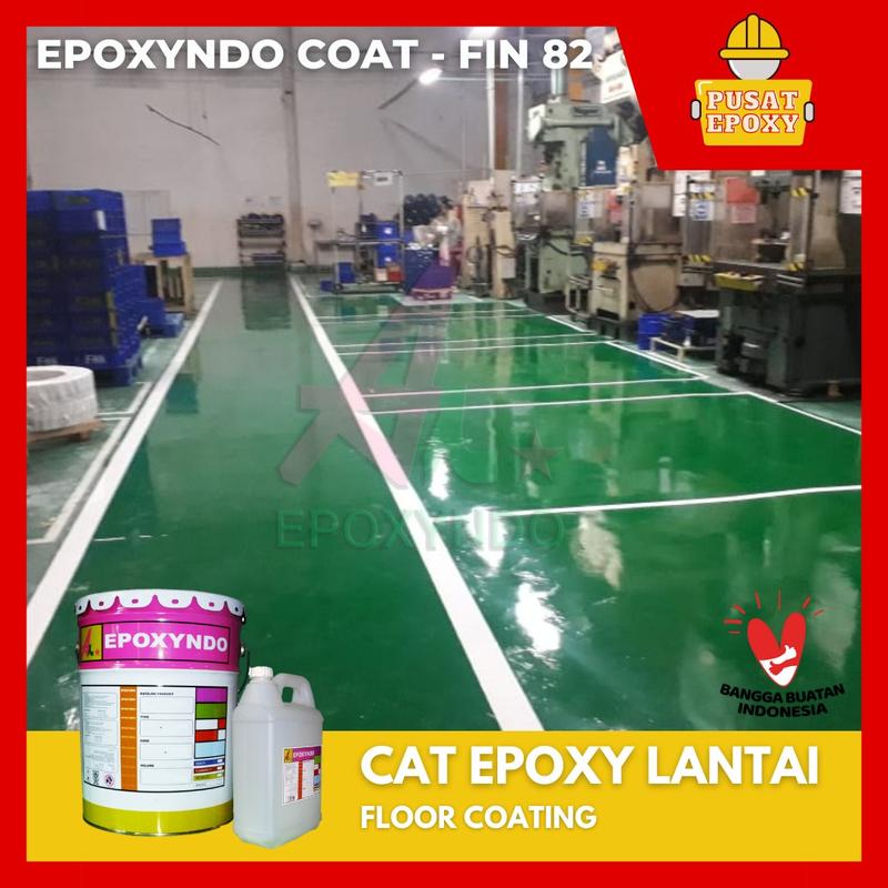 Cat Epoxy Lantai Pabrik Lapangan Parkiran - Floor Coating - FIN - Shop ...