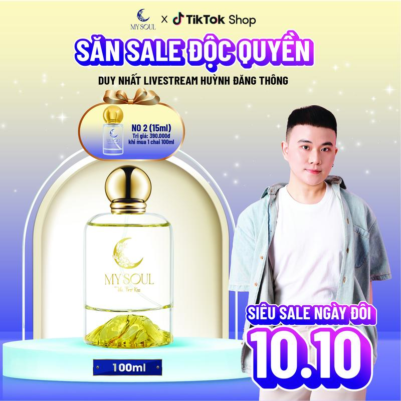 [Livestream Đăng Thông] Nước Hoa My Soul của Mỹ Tâm - No.01 The First Kiss - 100ml