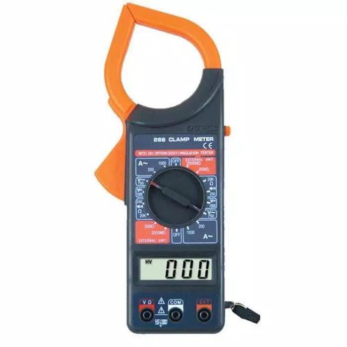 Product Introduction of Clamp Tang Multitester Digital Alat Ukur Multimeter - M266 / COD 1