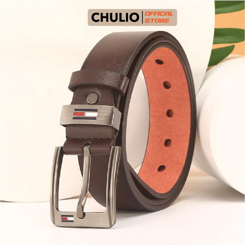 Product Introduction of Dây Nịt Nam CHULIO Khóa Hợp Kim Đúc Không Rỉ Dây Đục Lỗ, Thắt Lưng Dây Nịt Khóa Kim Cổ Điển 4