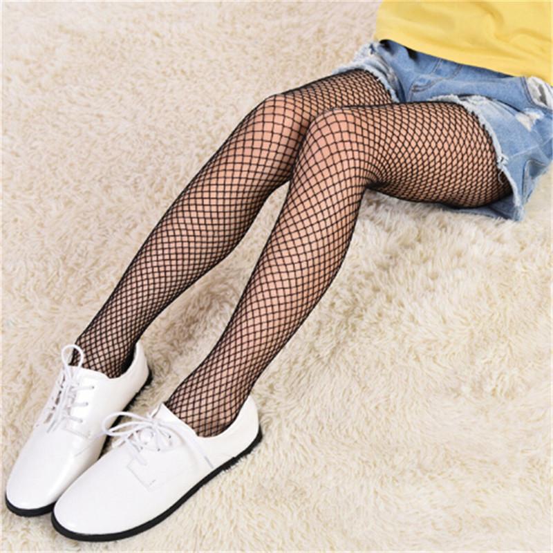 Product Introduction of Girl Lace Fishnet Stockings Black Pantyhose Mesh Tights Jeans Net Grid Stockings 11