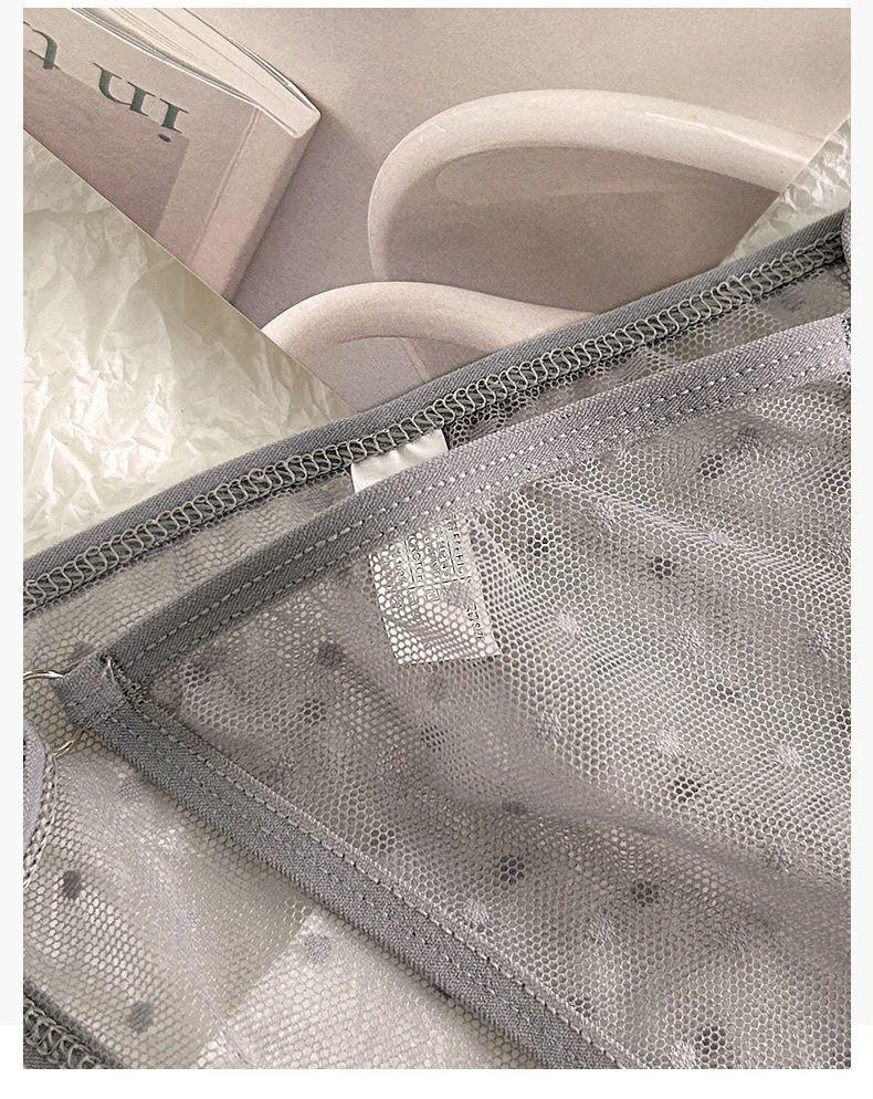 Product Introduction of spandex shorts women 2025 Hot Selling High Slit Lace Underwear Women Summer Thin Sheer Cotton Crotch 25