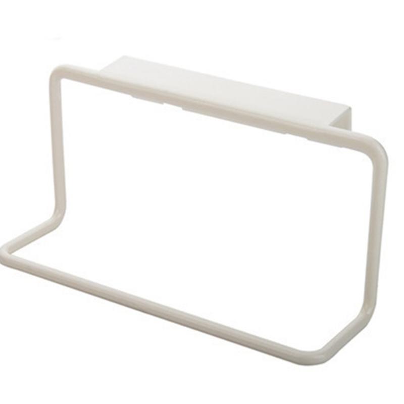 Product Introduction of 1Pcs Plastic Hanging Holder Multifunction Towel Rack Cupboard Cabinet Door Back Home Storage Organizer Kitchen Accessories 36