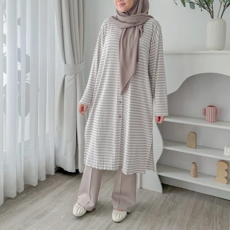 ByMeldev Maurra Knit Stripes Tunik 4