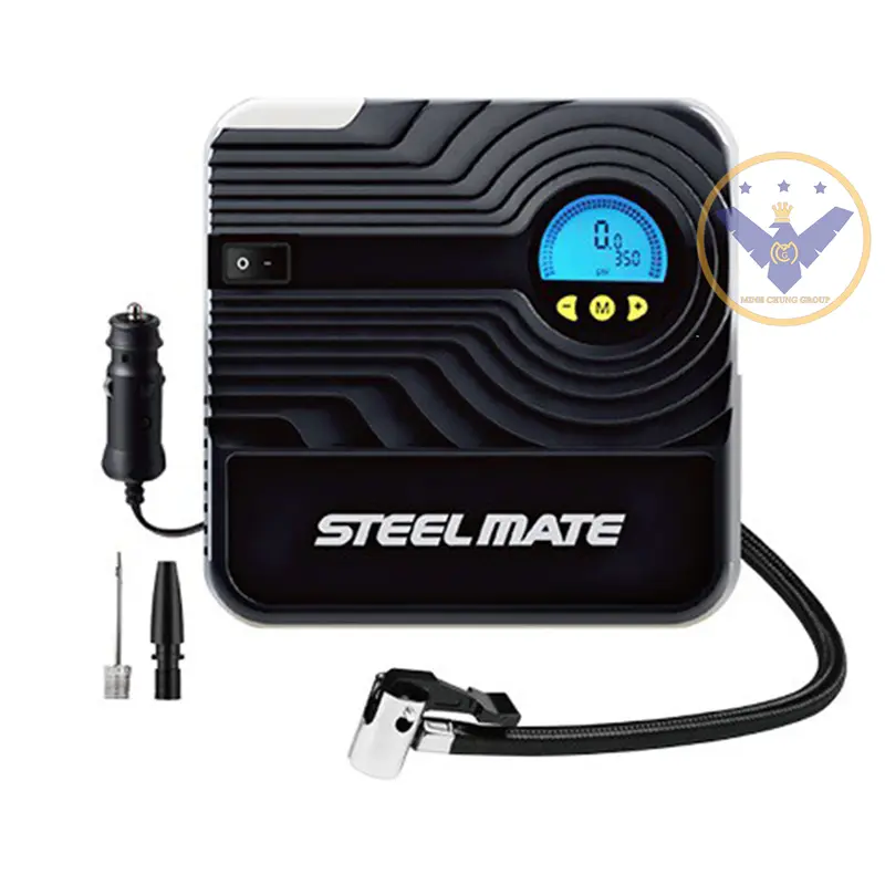 Bơm lốp ô tô tự động Steel Mate P05 bản điện tử tự ngắt 2