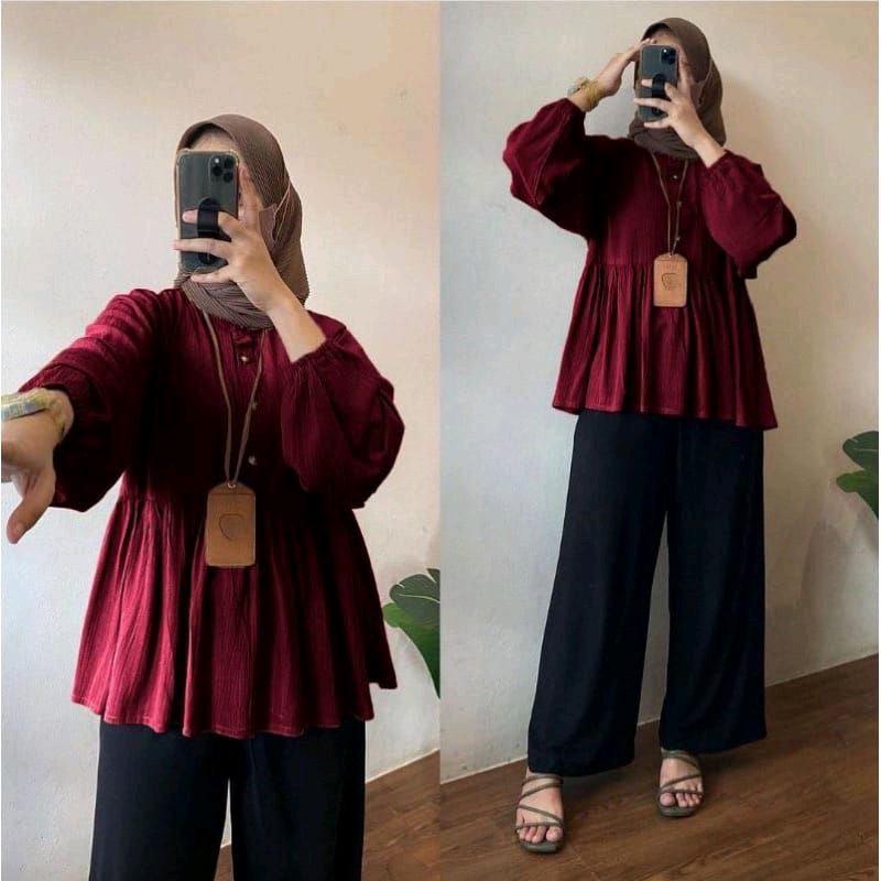 Raisa blouse krinkle Airflow premium 8