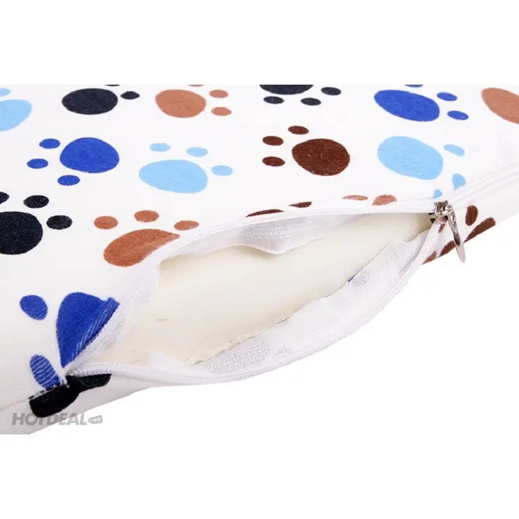 Gối Cao Su Non Chống Bẹp Đầu Cho Bé Kích Thước 25x45cm 8