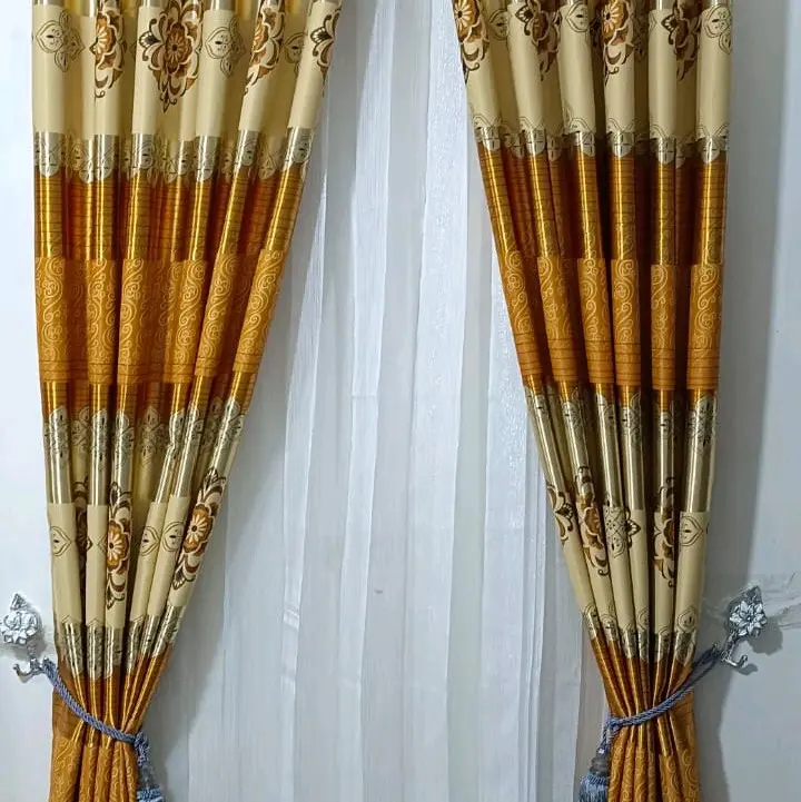 Gorden Hordeng Blackout Motif Klasik Mewah 208 3