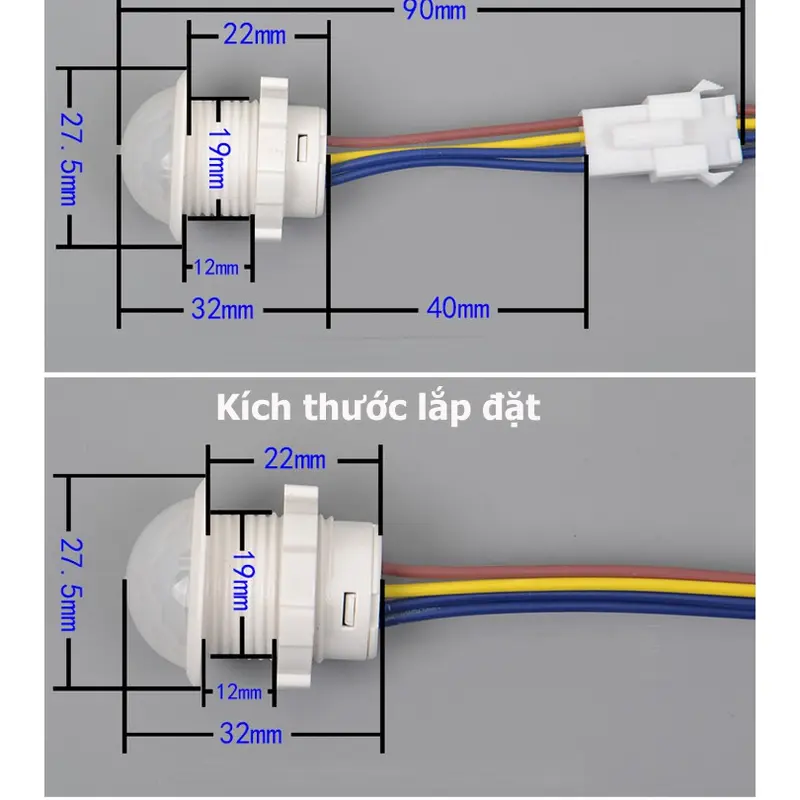 Công tắc cảm ứng chuyển động hồng ngoại - công tắc cảm biến chuyển động hồng ngoại 5