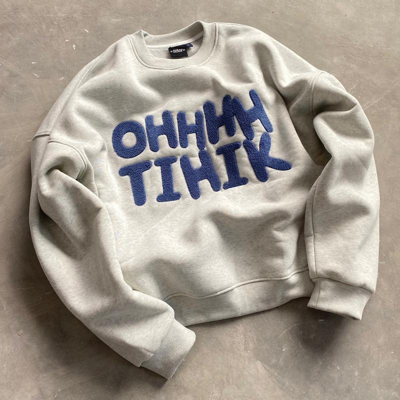 Áo Sweater Nỉ Cao Cấp Form Cánh Dơi The Slick Way- Local Brand Slick  UNISEX Dài Tay