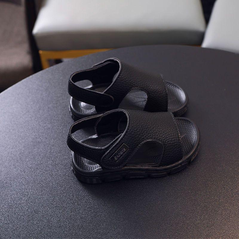 2025 Children's Sandals Boys Summer New Boys Children Anti-Kick Soft-Soled Baby Shoes Summer Beach Shoes 5