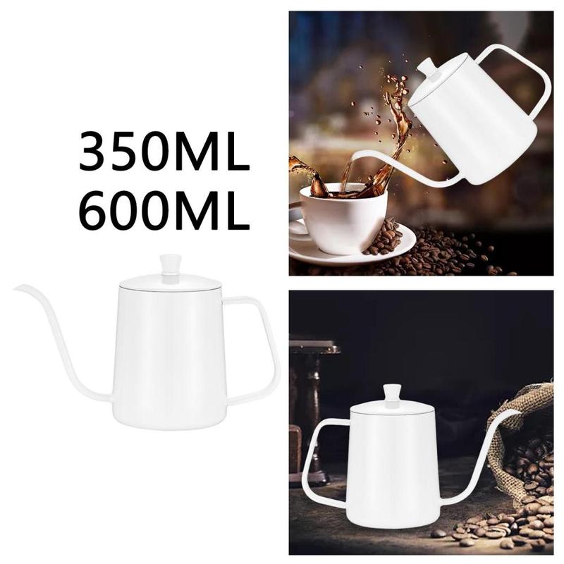 Swan Neck Thin Mouth Coffee Kettle Tea Pot Pour Over Kettle for Tea Drip Coffee Hot Water 4