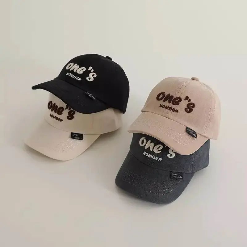 Mũ Trẻ Em, Phong Cách Hàn Quốc, Mũ Bóng Chày Mùa Xuân Và Mùa Thu, Thích Hợp Cho Bé Đi Chơi, Mũ Chống Nắng, Cho Bé Trai Và Bé Gái, Mũ Che Nắng, Hợp Xu hướng 0