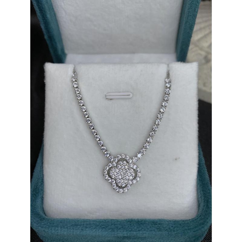 Kalung Motif Bunga Besar XL30260-1 2