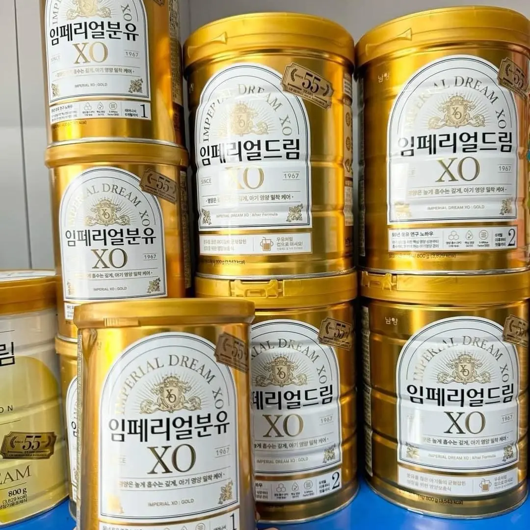 Sữa XO HÀN XÁCH TAY CHO BÉ TỪ SƠ SINH