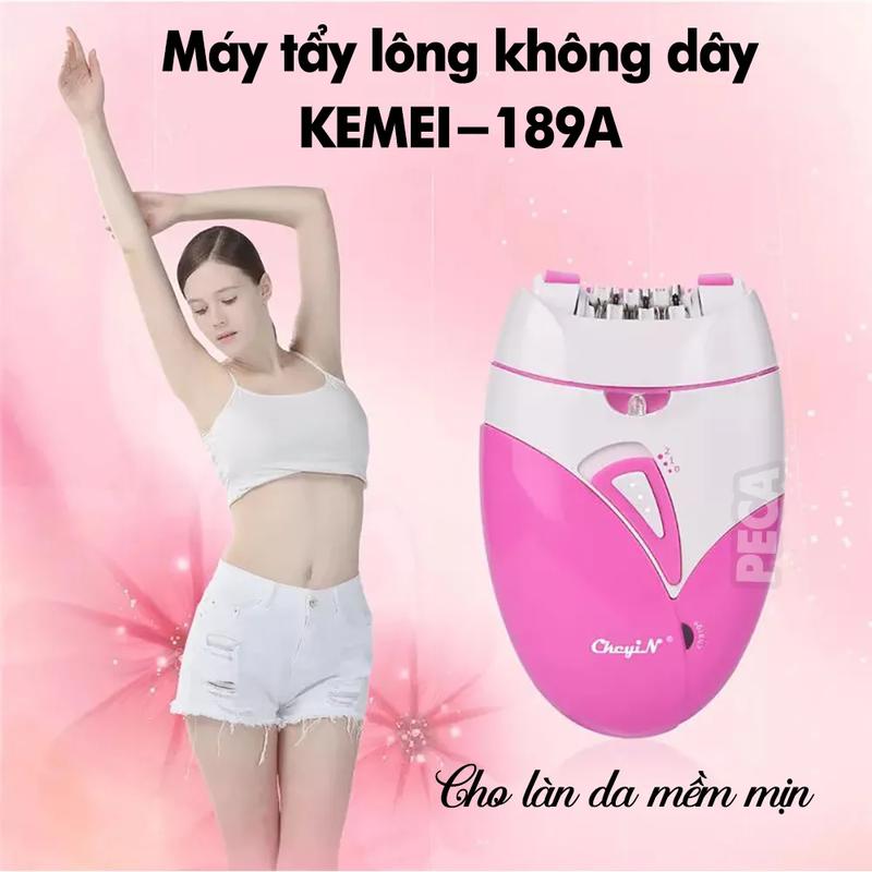 Product Introduction of Hair removal machine Kemei km-189a dedicated defeathering full-body, battery charger professional 1