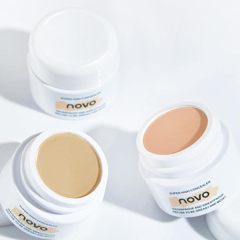 Product Introduction of NOVO Concealer Palette Flawless Concealer Long-lasting Control Acne Tattoo Cover Oil Dark B9I8 47