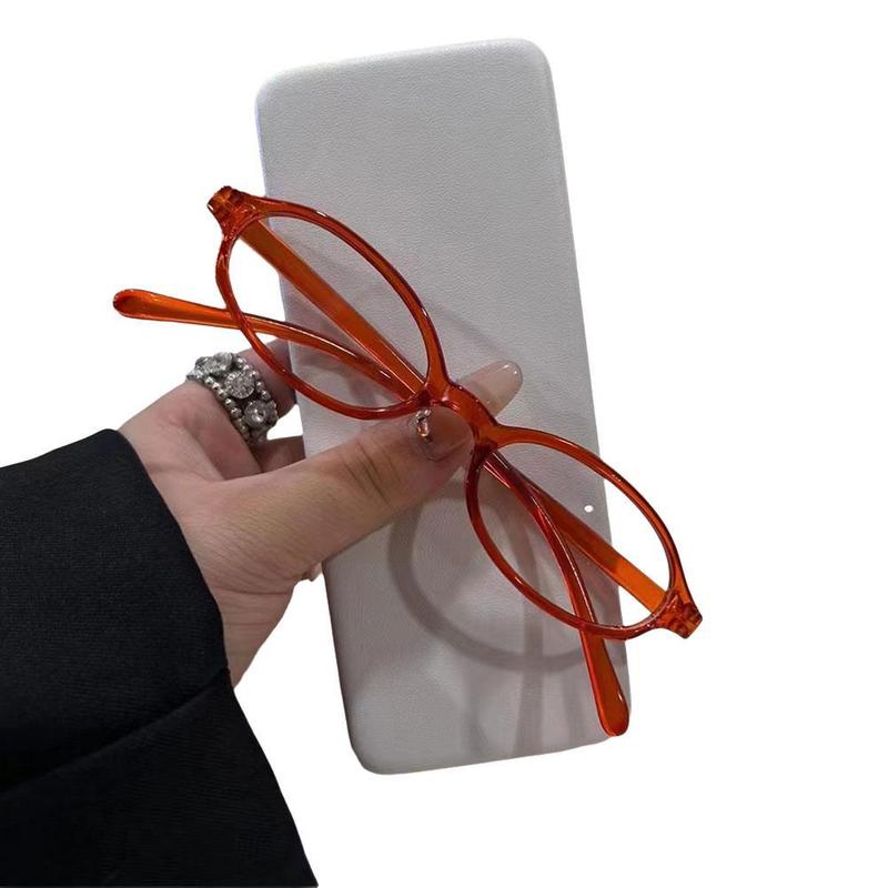 Product Introduction of Retro Small Frame Hot Girl Oval Glasses Frame New Retro Blue Glasses Light Oval Anti T8O0 21