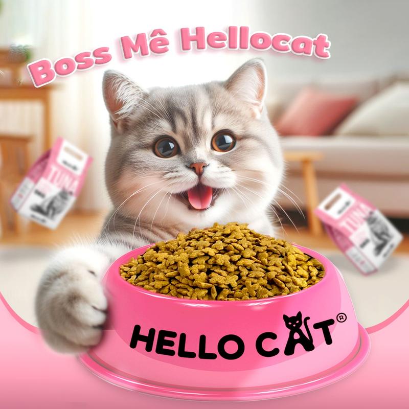 Hạt HELLO CAT SALMON Thức Ăn Cho Mèo - Túi 5kg cat  food 2
