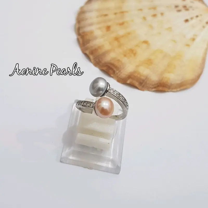 Cincin Sirkon 2 Mutiara Tawar 2
