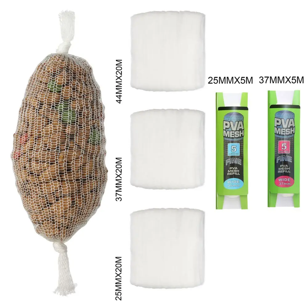 Phụ Kiện Giải Quyết Hòa Tan, Dây Câu Đổ Lại, Có Sẵn Trong 5M / 20M / 25M / 37M / 44MM, Mồi Câu Lăng Xê Hòa Tan Trong Nước, Làm Bằng PVA, Túi Bọc Mồi Lưới, Thích Hợp Để Câu Cá Chép, Câu Cá Bằng Gốc