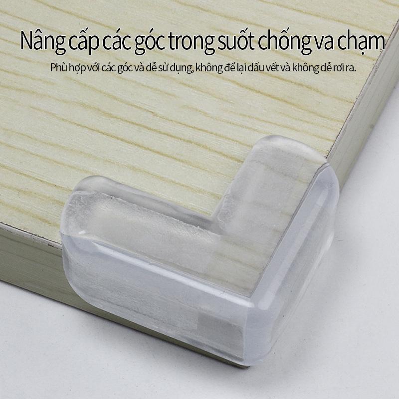 Góc chống va chạm cho trẻ em Dải cửa sổ Bàn cạnh Bao bọc An toàn Tay áo chống va chạm Silicone Góc chống va chạm 2