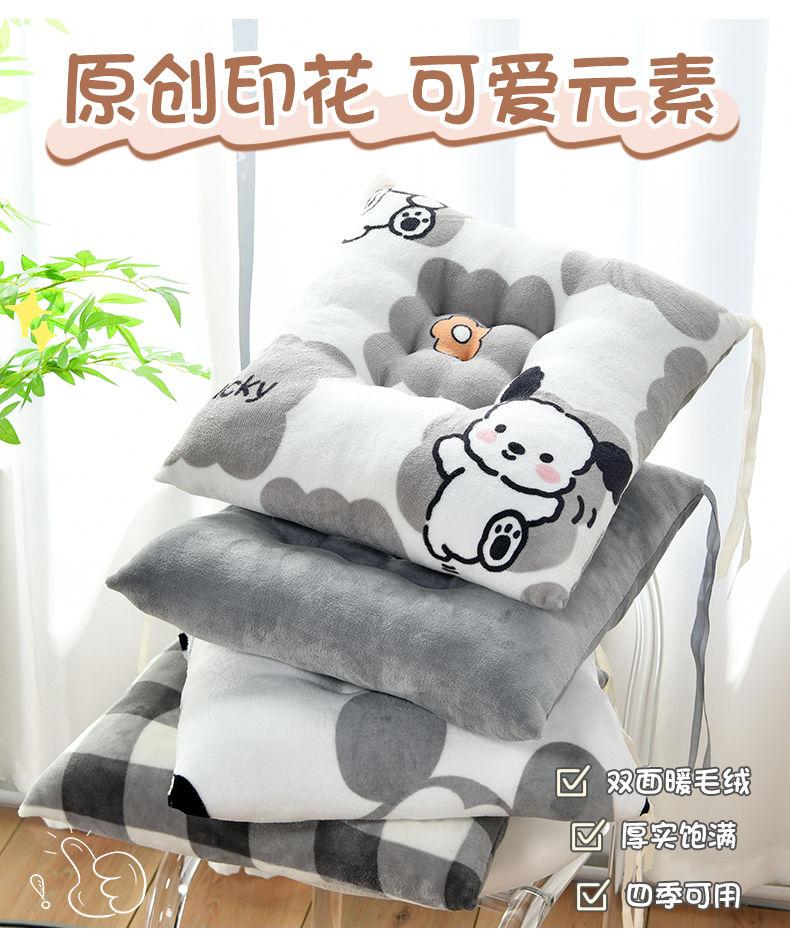 Product Introduction of 2025 [HTK 1016 People] Thickened Cartoon Milk Winter Children's Coral Fleece-lined Square Warm Super Thick Car Living Room Ins Style Home mattress  topper  expanding Minimalist Grid Cotton Comforter pillow  case bedsheet bedsheet  king  size fitted  sheet 6