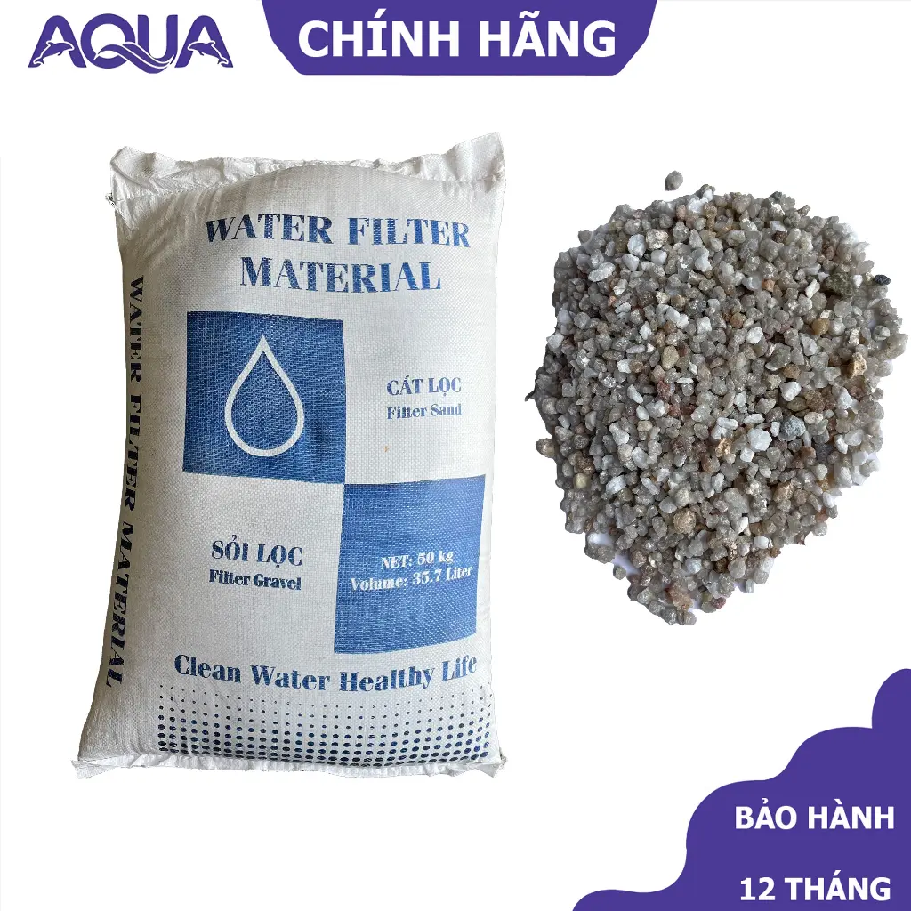1 Ký Sỏi Lọc Nước - Lọc nước phèn, nước giếng khoan