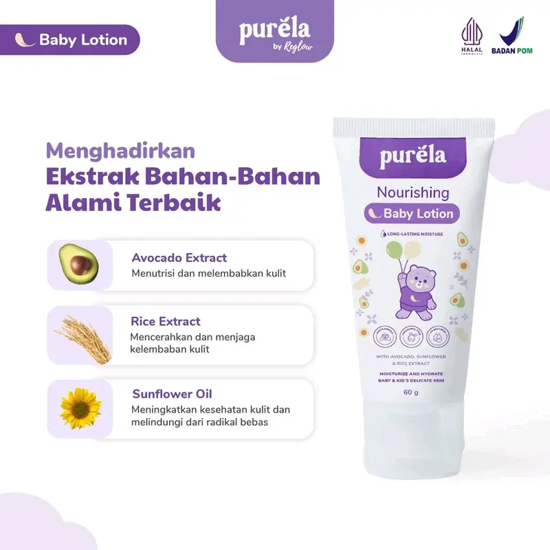 Purela NOURISHING BABY LOTION Original 1