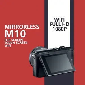 Kamera Mirrorles M10 dan Lensa Kit 15-45mm F3.5