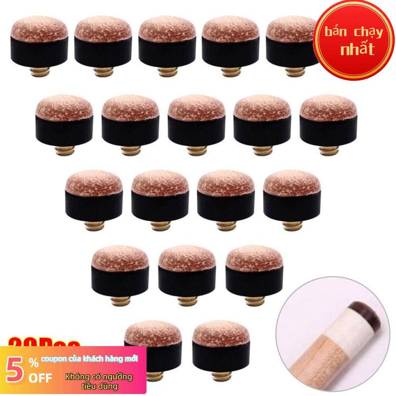 20 cái Bền Bi Da Đầu cơ bida Phụ tùng thay thế Vít vào Đầu bi-a Phụ kiện sửa…