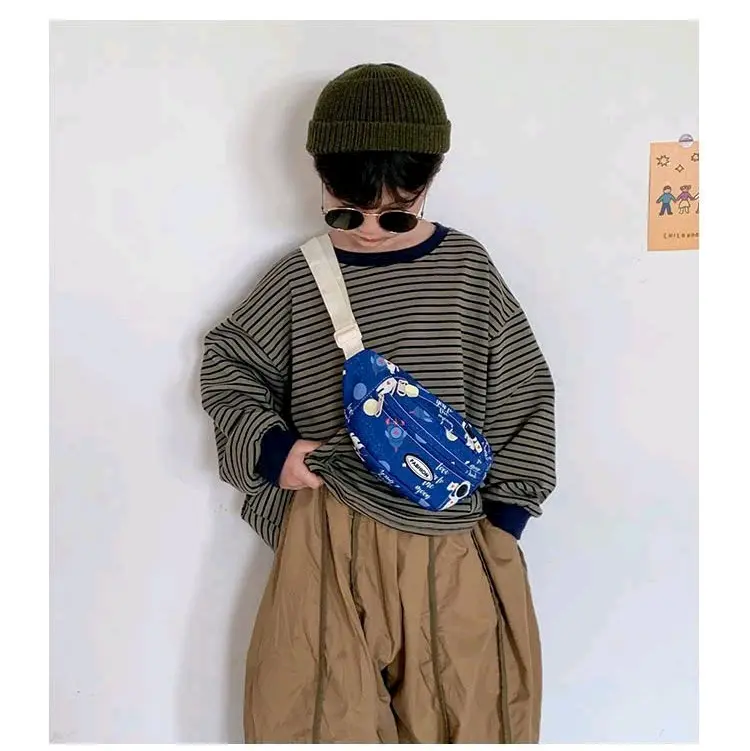 Túi đeo chéo cho bé trai và túi bao tử cho trẻ em - Thiết kế nhỏ gọn, tiện lợi - Tre, Bag