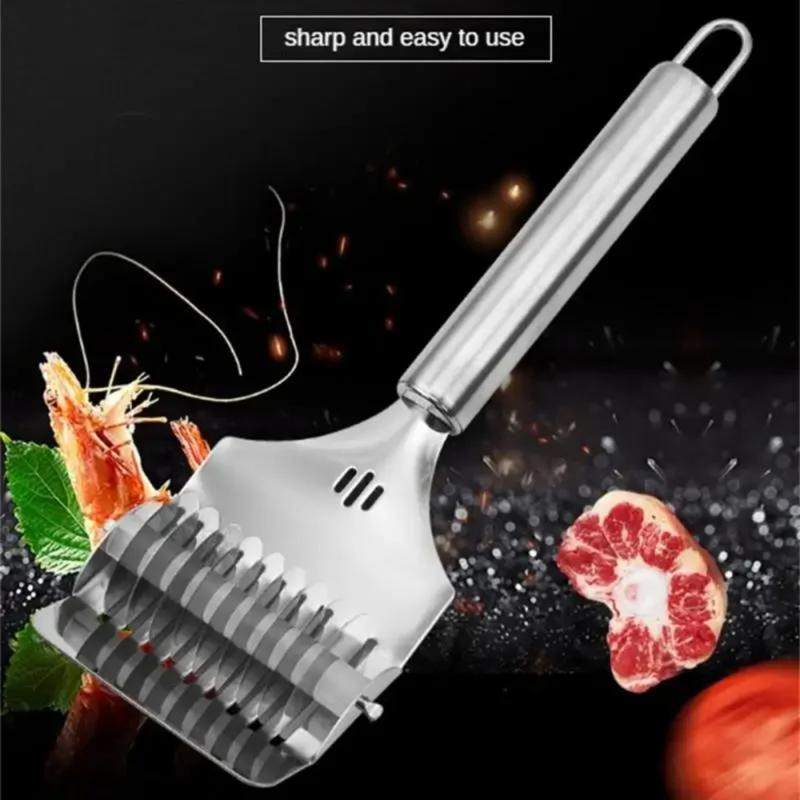 Professional stainless steel noodle cutter-manual kitchen tool for pasta & Herbs Hanging Utensils Blade 1