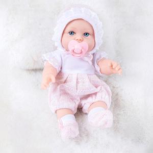 12 Inch Reborn Doll with Clothes & Accessories, 1 Set Realistic Soft Vinyl Newborn Doll, Washable Waterproof Doll Toy for Gifts