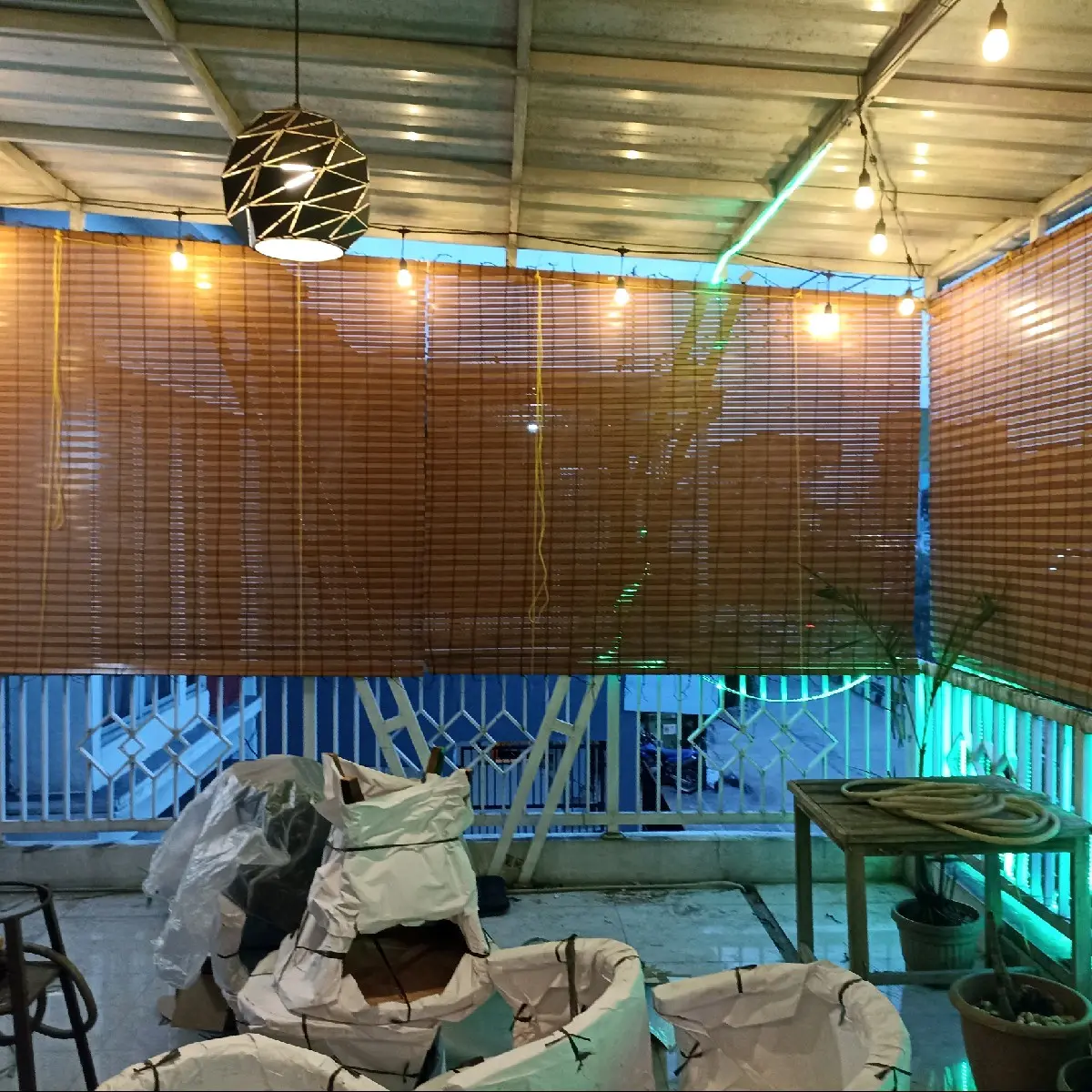 Krey Tirai Pvc Motif 1 Warna Indoor Outdoor Tahan air tahan panas Tali