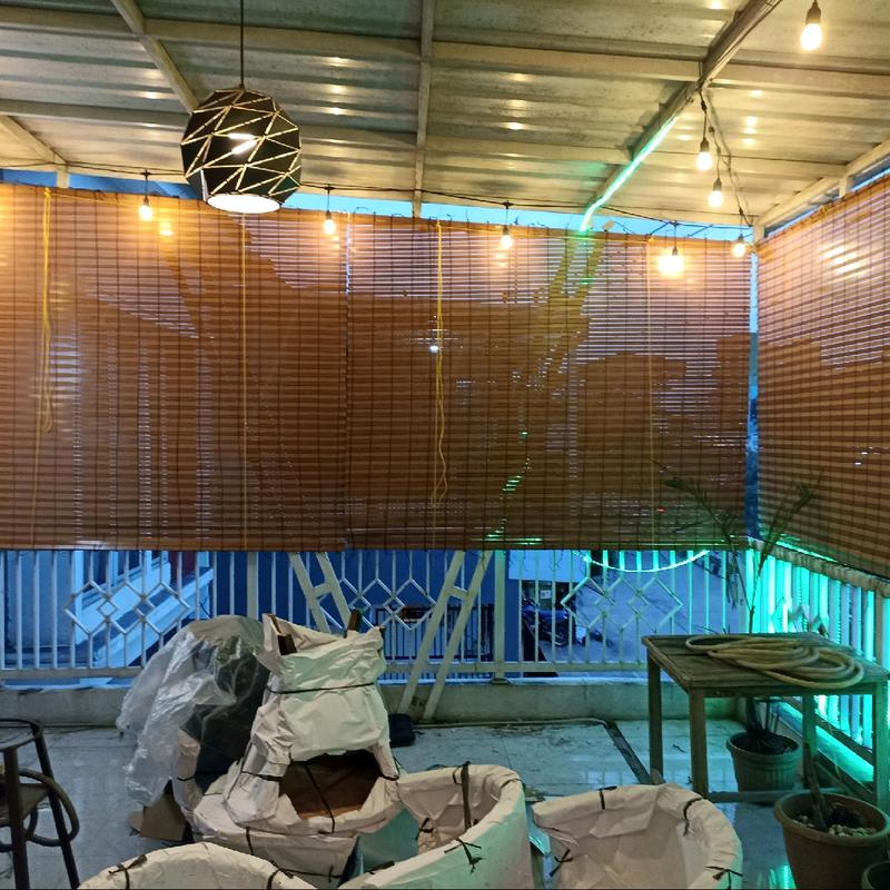 Krey Tirai Pvc Motif 1 Warna Indoor Outdoor Tahan air tahan panas Tali 0