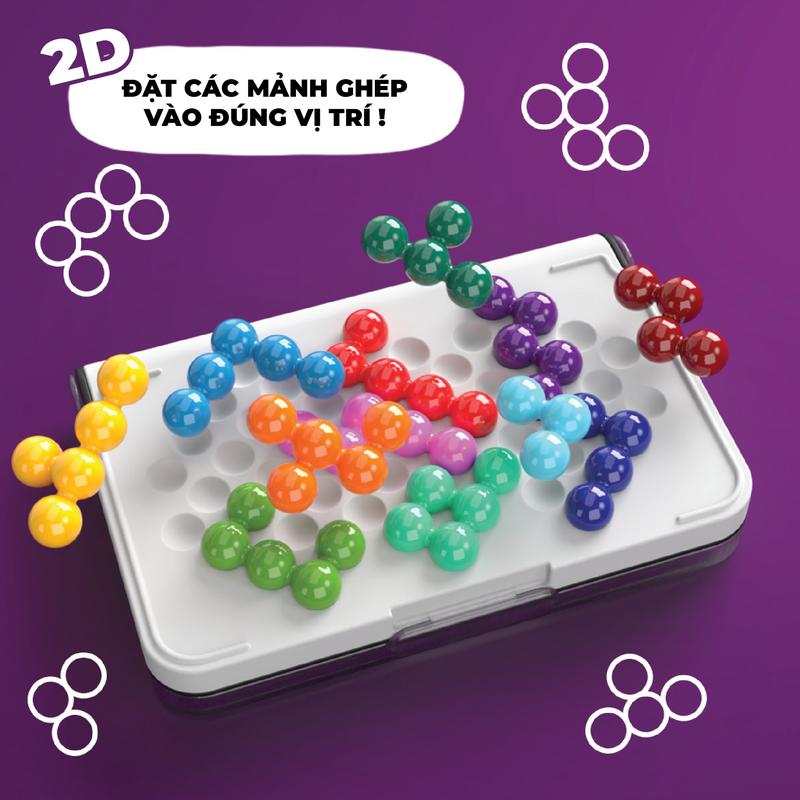 Product Introduction of Đồ chơi thông minh SmartGames IQ Puzzler Pro -  Thử Thách 2D & 3D cho bé từ 6+ 8