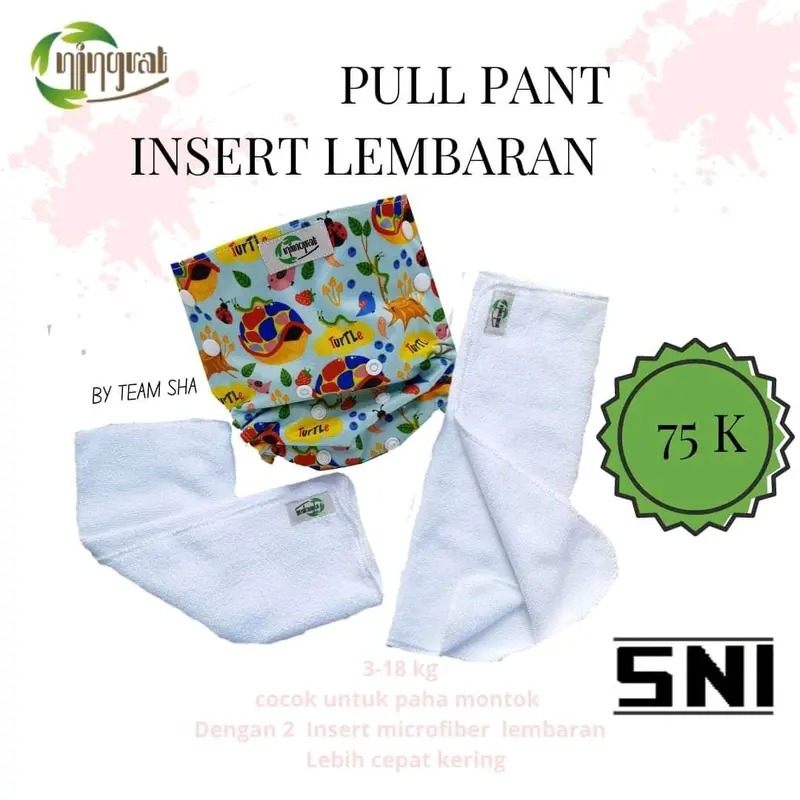Clodi Pull up pant (2 insert lembaran) 4-18kg sudah ber SNI 1