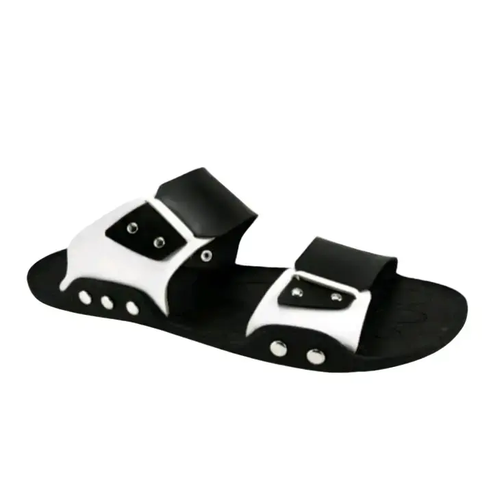 Sandal  Selop Pria Kulit Sintetis Anti Air A009 ht-pt Sendal Jepit Terbaru Sandal Kasual