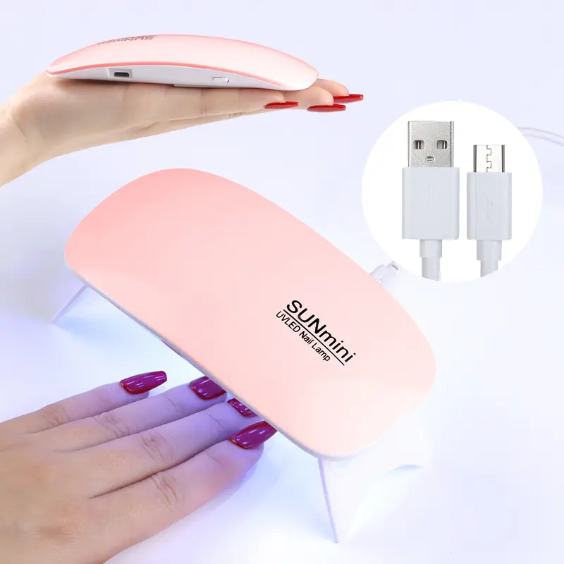 Pengering Kutek Kuku / Lampu Pengering Kutek Kuku Gel Lampu LED UV Mini 6W/24W Portabel Nail Dryer / LAMPU UV GEL NAIL ART 1