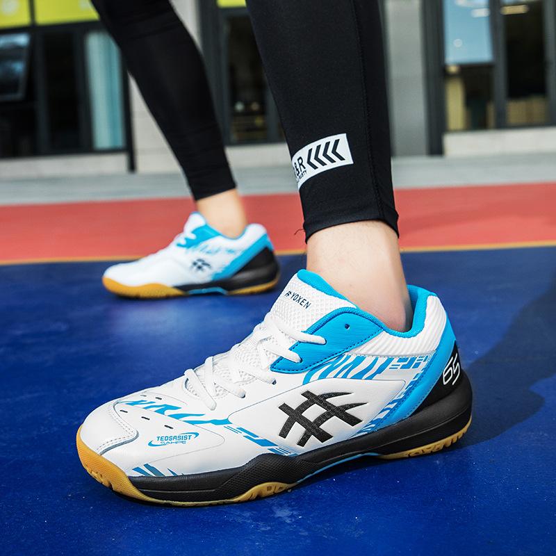 Product Introduction of Badminton Shoes 2024 Spring New Breathable Tennis Shoes Non-slip Sports Shoes Volleyball Shoes Outdoor Sports Shoes 3